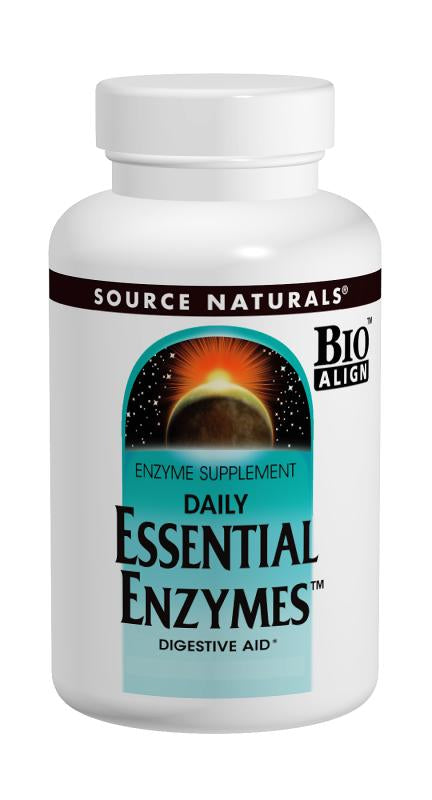 Source Naturals, Daily Essential Enzymes, 500mg, 240 Capsules