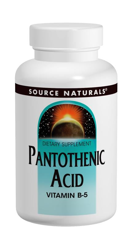 Source Naturals, Pantothenic Acid, 500 mg, 200 Tablets
