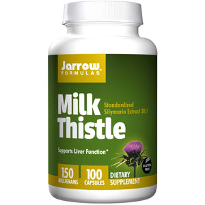 Jarrow Formulas, Milk Thistle, 150 mg, 100 Capsules