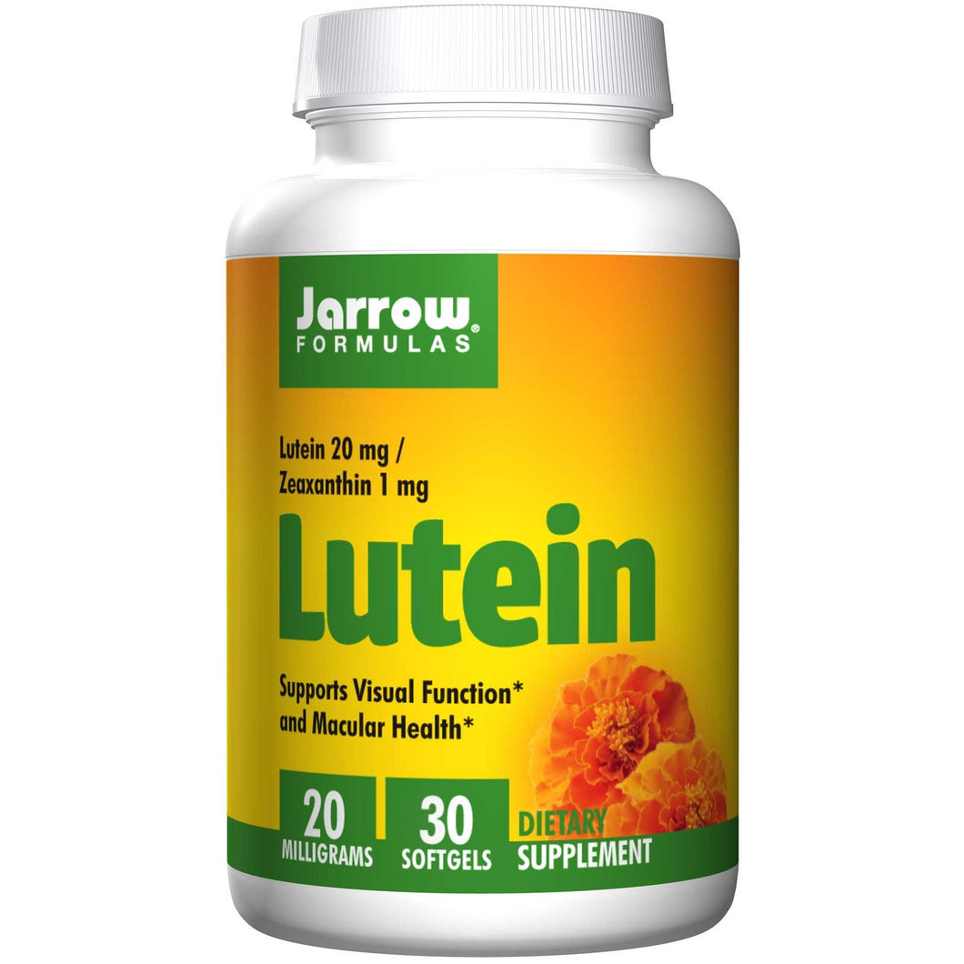 Jarrow Formulas, Lutein, 20 mg, 30 Softgels - Dietary Supplement