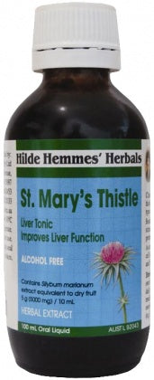 Hilde Hemmes Herbal's, St. Mary's Thistle 200 ml, Liquid Extract