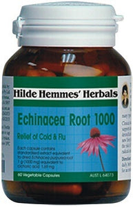 Hilde Hemmes Herbal's, Echinacea Root, 1000 mg, 60 VCaps