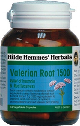 Hilde Hemmes Herbal's, Valerian, 1500 mg, 60 VCaps