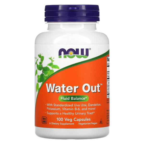 Now Foods Water Out Herbal Diuretic 100 Veggie Capsules