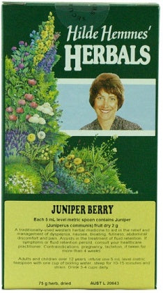 Hilde Hemmes Herbal's, Juniper Berry, 75 g Loose Tea