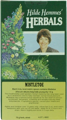 Hilde Hemmes Herbal's, Mistletoe, 75 g Loose Tea - Herbal Supplement