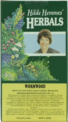 Hilde Hemmes Herbal's, Wormwood, 50 g Loose Tea - Herbal Supplement