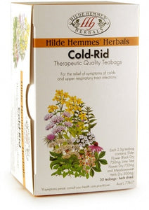 Hilde Hemmes Herbal's, Cold-Rid, 30 Tea Bags - Herbal Supplement