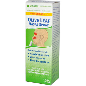 Seagate, Olive Leaf, Nasal Spray, 30 ml, 1 fl oz