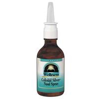 Source Naturals, Wellness, Colloidal Silver Nasal Spray, 10 PPM, 59.14 ml, 2 fl oz