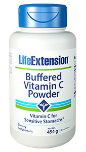 Life Extension Buffered Vitamin C Powder 454g Dietary Supplement