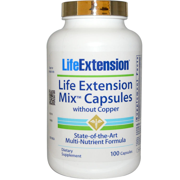 Life Extension, Mix Capsules, without Copper, 360 Capsules