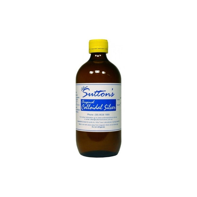 Allan K Sutton's Original Colloidal Silver 500ml - Supplement