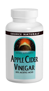 Source Naturals Apple Cider Vinegar 500 mg 180 Tablets