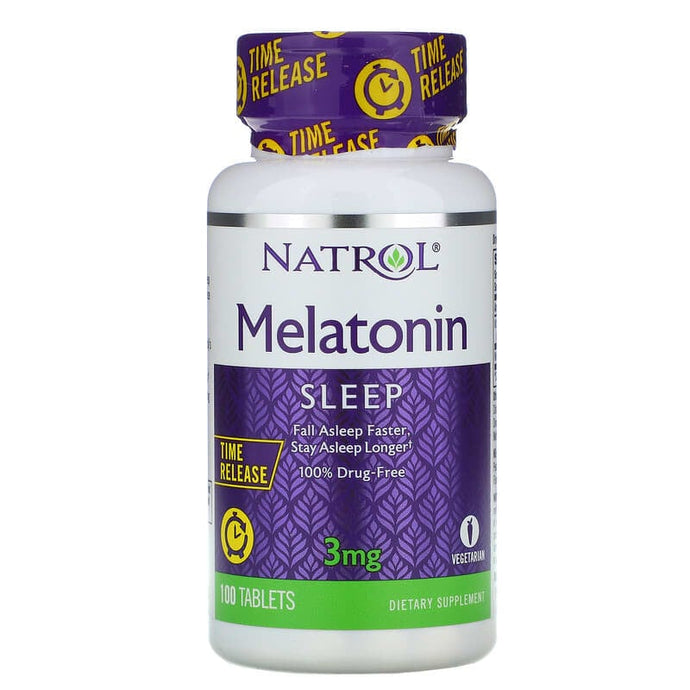Natrol Melatonin TR 3mg 100 Tablets