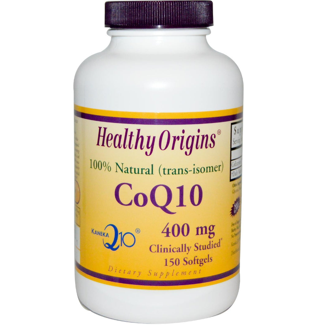 Healthy Origins, CoQ10,(Kaneka Q10), 400 mg, 150 Softgels