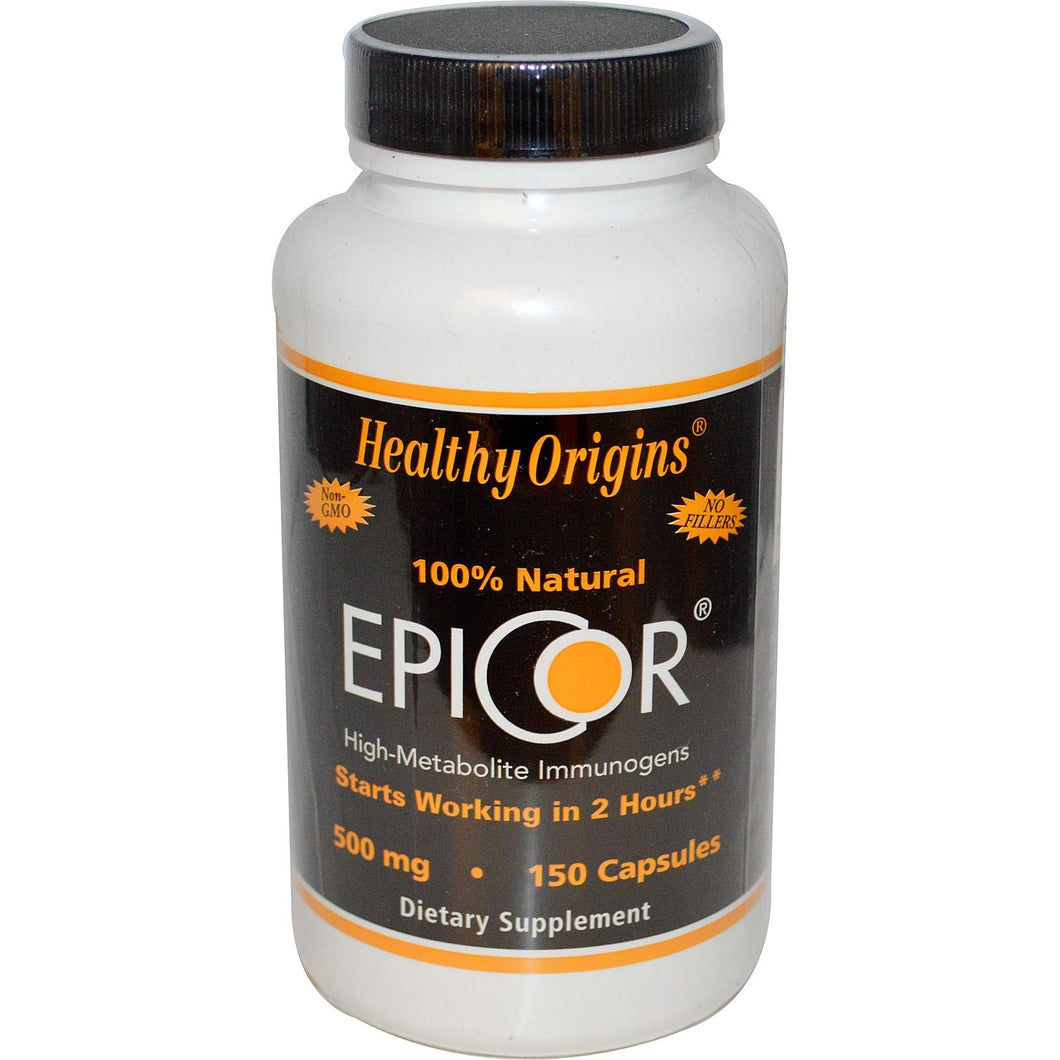 Healthy Origins EpiCor 500mg 150 Capsules - Dietary Supplement