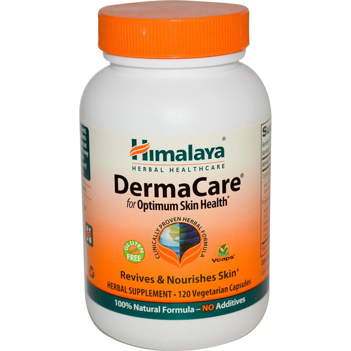 Himalaya Herbal Heathcare, DermaCare, 120 VCaps - Herbal Supplement