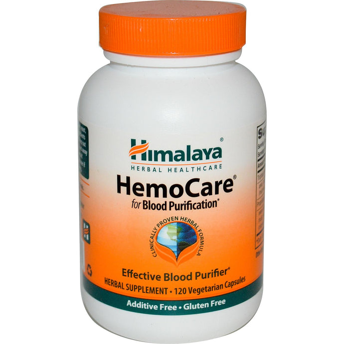 Himalaya Herbal Healthcare, HemoCare, 120 Vcaps - Herbal Supplement