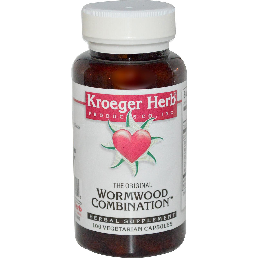 Kroeger Herb Co The Original Wormwood Combination 100 Vcaps
