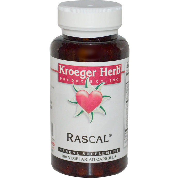 Kroeger Herb Co, Rascal, 100 VCaps - Herbal Supplement