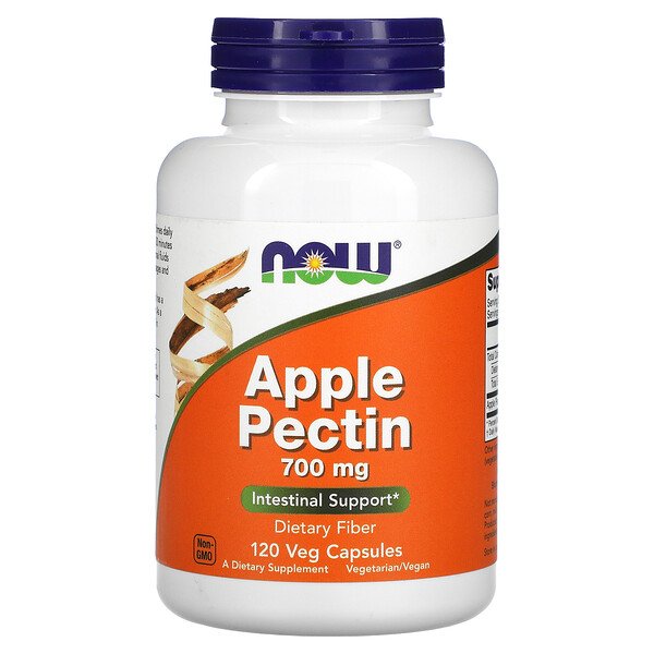 Now Foods Apple Pectin 700mg 120Veg Capsules