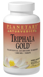 Planetary Herbals, Ayurvedics, Triphala Gold, 1,000 mg, 120 Tablets