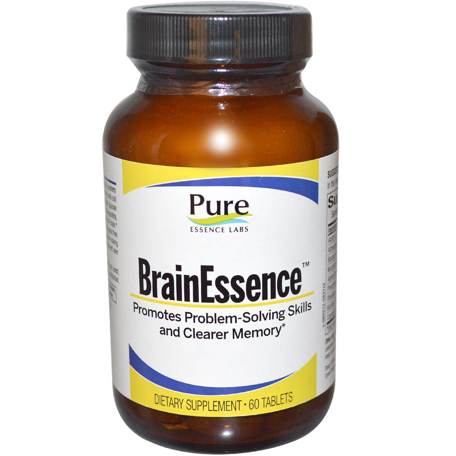 Pure Essense, Brain Essence, 60 tablets - Dietary Supplement