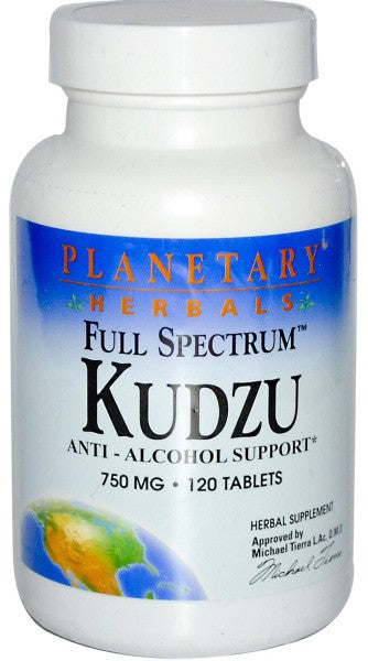 Planetary Herbals Full Spectrum Kudzu 750mg 120 Tablets