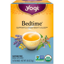 Load image into Gallery viewer, Yogi Tea Organic Bedtime Caffeine Free 16 Tea Bags .85 oz (24g)