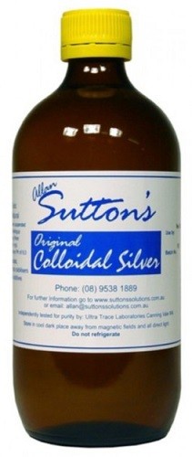 Allan K Sutton, My Colloidal Silver, Glass, 300ml - Supplement