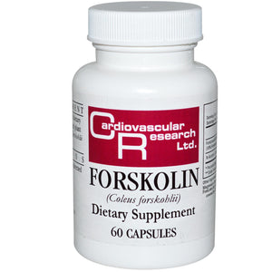 Cardiovascular Research Ltd., Forskolin, 100 mg 60 Capsules