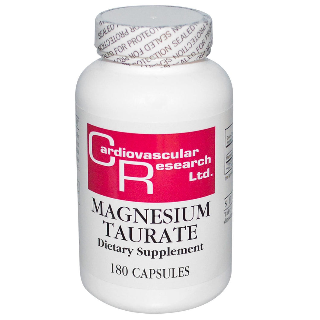 Cardiovascular Research Ltd Magnesium Taurate 180 Capsules
