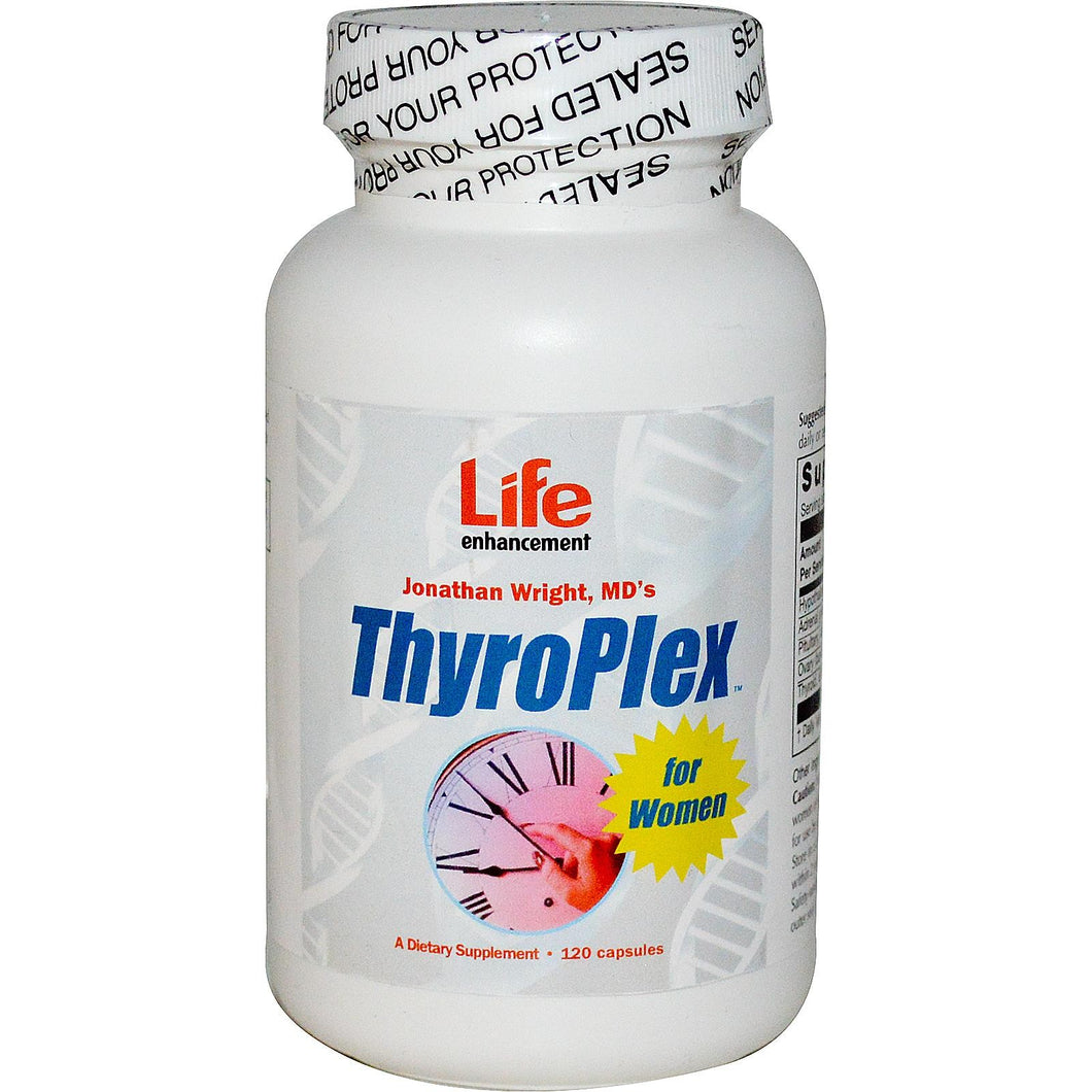 Life Enhancement, ThyroPlex for Women, 120 Capsules