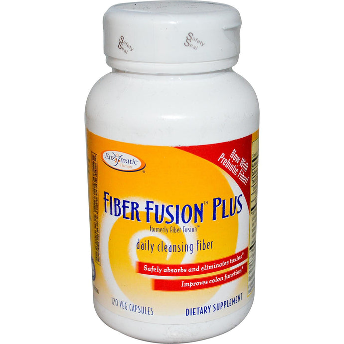 Enzymatic Therapy, Fiber Fusion Plus, 150 VCaps - Dietary Supplement