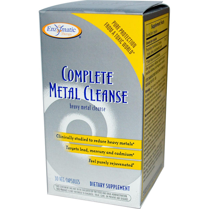 Enzymatic Therapy, Complete Metal Cleanse, 30 VCaps