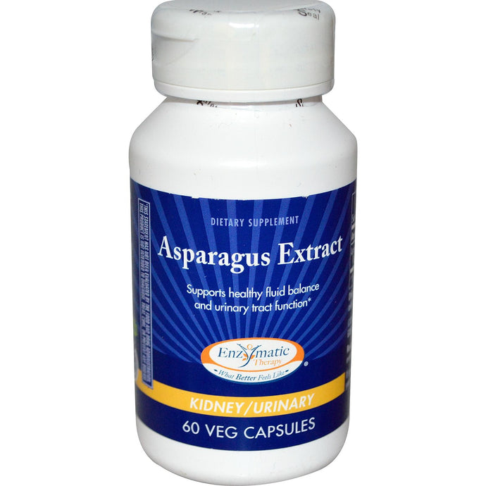 Enzymatic Therapy, Asparagus Extract, 60 VCaps