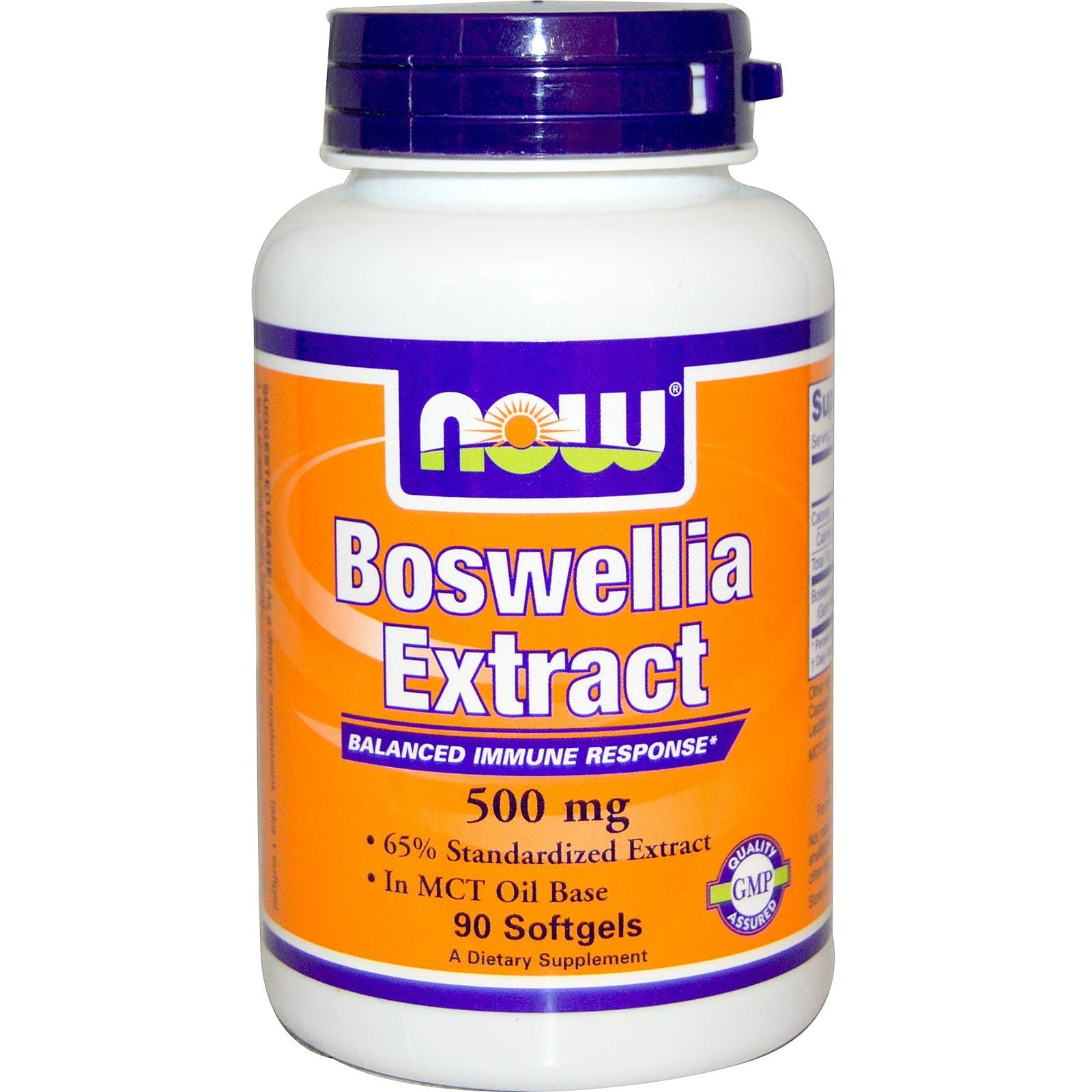 Now Foods Boswellia Extract 500mg 90 Softgels