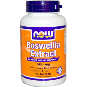Now Foods Boswellia Extract 500mg 90 Softgels
