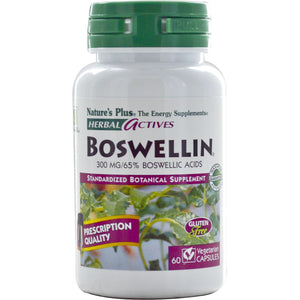 Nature's Plus, Herbals Actives, Boswellin, 300 mg, 60 VCaps