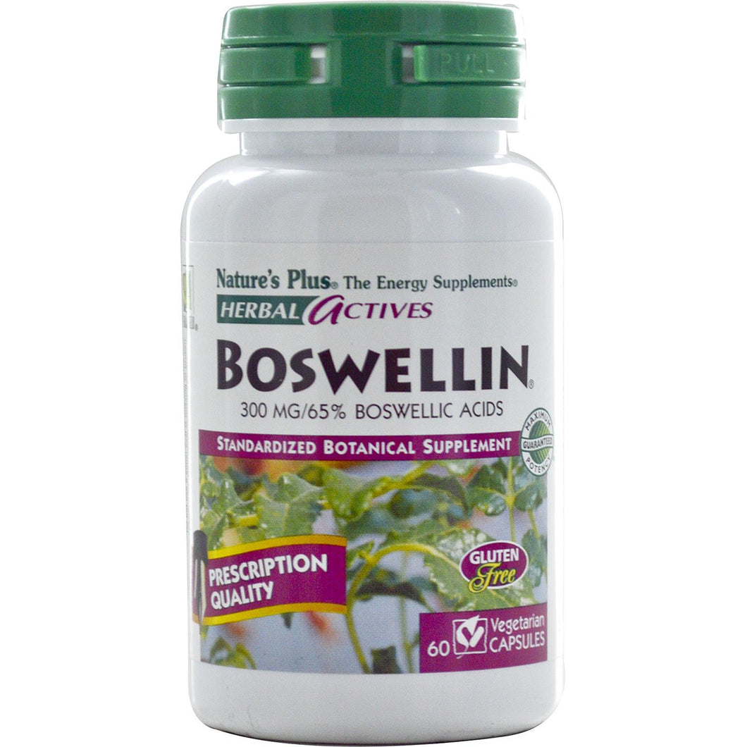 Nature's Plus, Herbals Actives, Boswellin, 300 mg, 60 VCaps