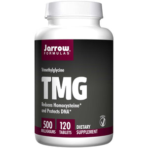 Jarrow Formulas TMG Trimethylglycine 500mg 120 Tablets