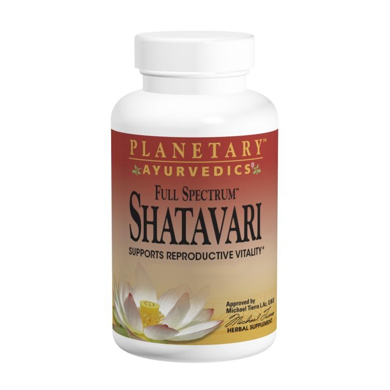 Planetary Herbals, Ayurvedics, Shatavari, Full-Spectrum, 500 mg, 120 Tablets