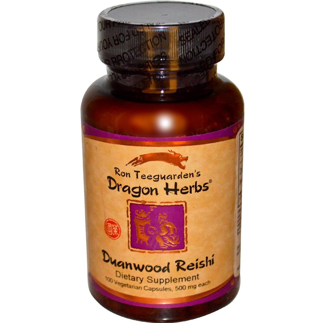 Dragon Herbs, Duanwood Reishi, 500 mg, 100 Veggie Capsules