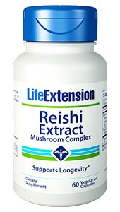 Life Extension Reishi Extract Mushroom Complex 60 Veggie Caps