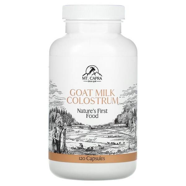 Capra Colostrum Goat Milk Colostrum 120 Capsules - Dietary Supplement