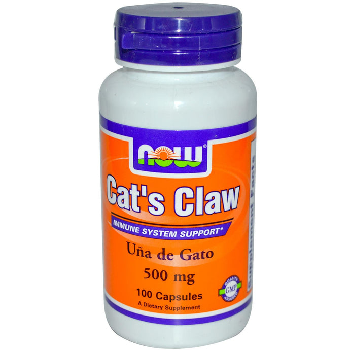 Now Foods Cat's Claw 500mg 100 Capsules
