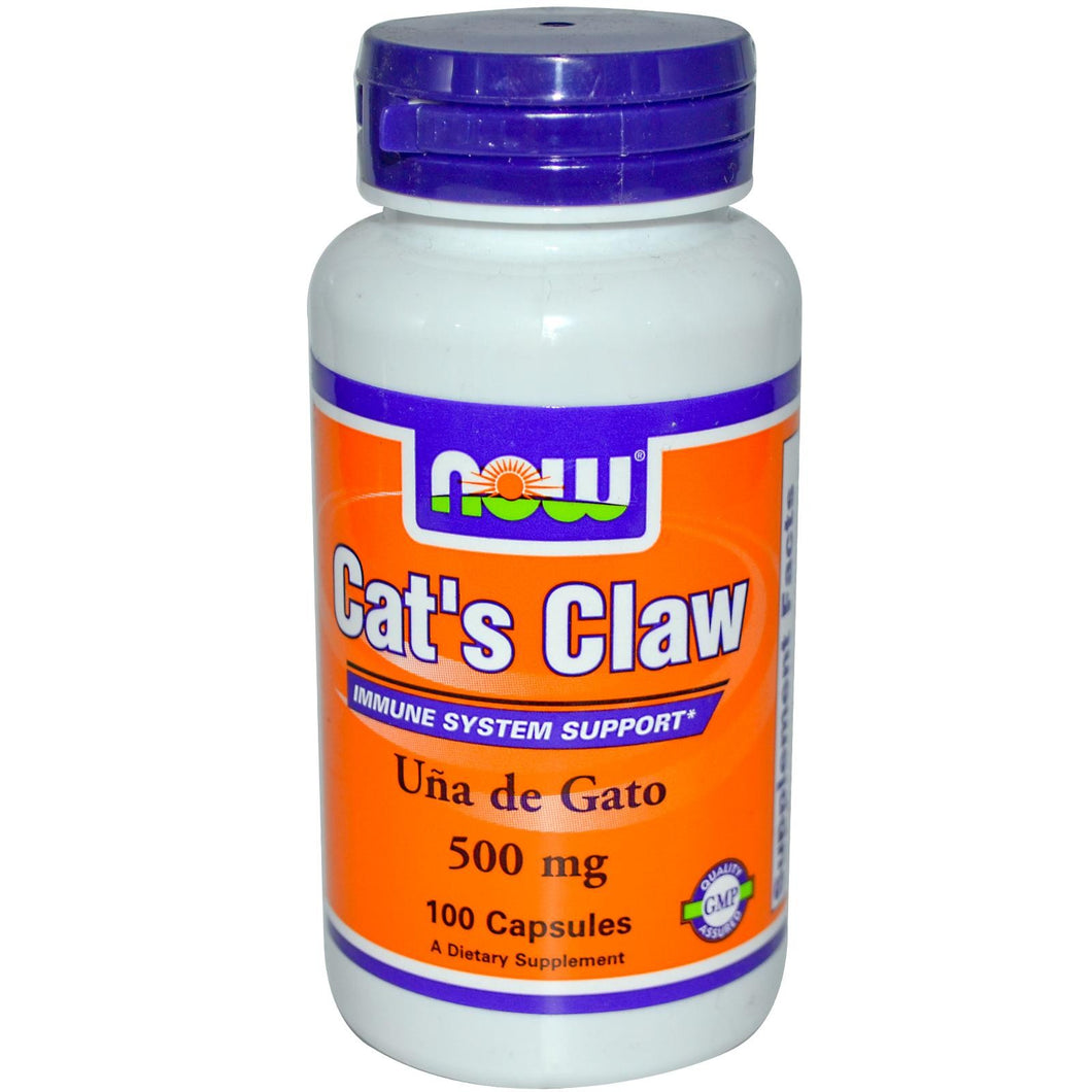 Now Foods Cat's Claw 500mg 100 Capsules