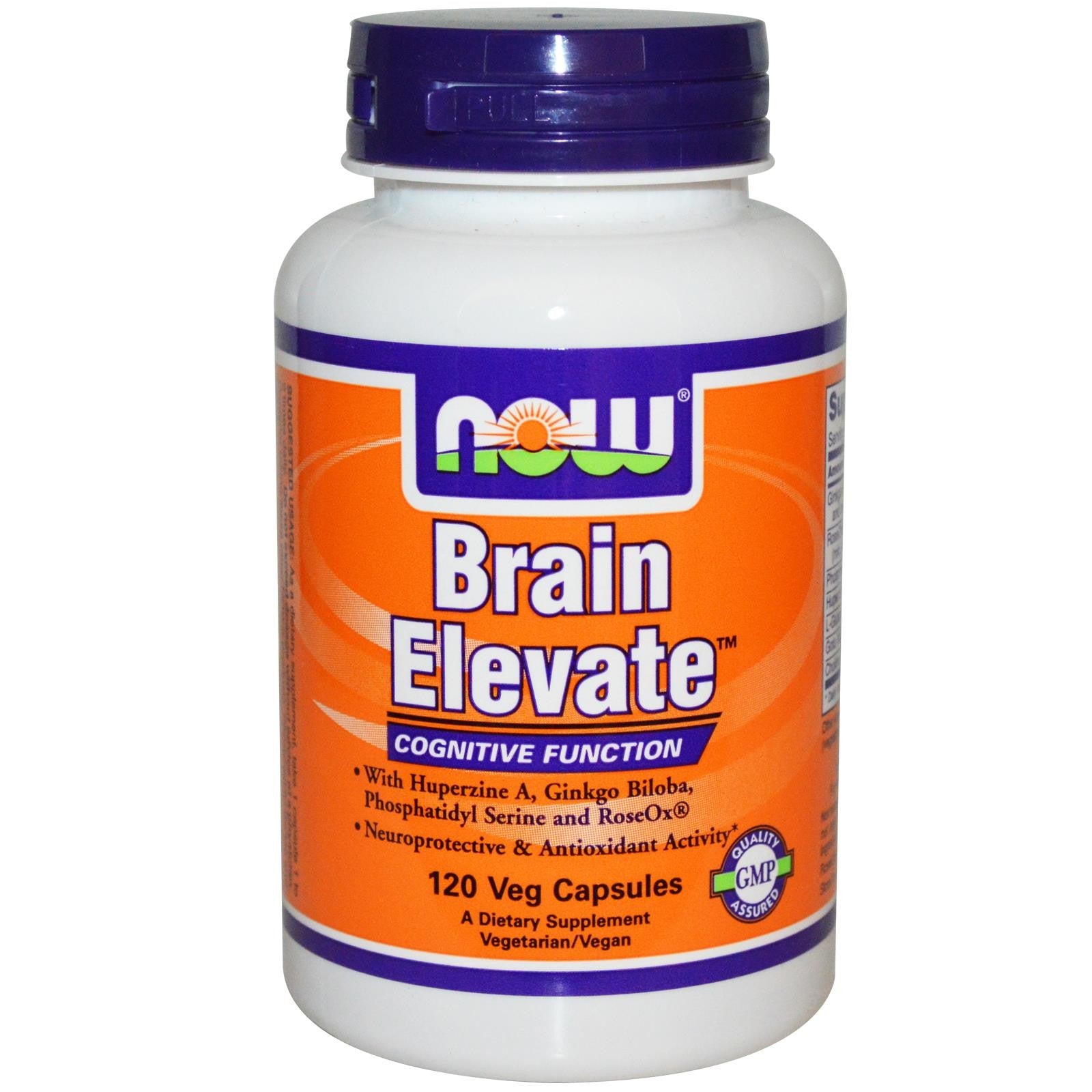 Now Foods, Brain Elevate, 120 Veggie Capsules