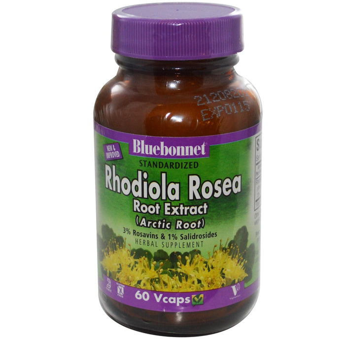 Bluebonnet Nutrition, Rhodiola Rosea Root Extract,60 Veggie Capsules